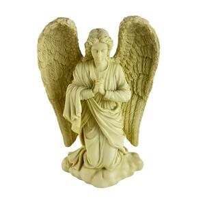 Kneeling Angel Grave Marker Life Symbols 2000 Batesville Casket Co Figurine